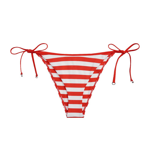 Tommy Hilfiger Γυναικείο μαγιό Stripe Ribbed Side Tie Bikini Bottom